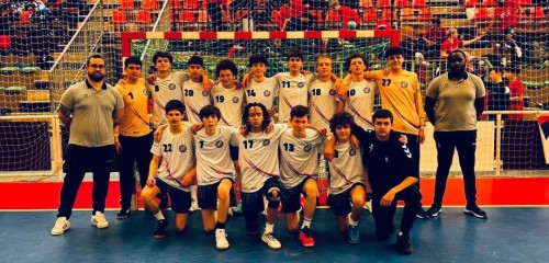 AS Mantaise Handball Masculin : victoire interrégionale pour les U13 ! 4️ victoires en 4 matchs Evan GRUCHOWIAK et Antoine BROEGG
