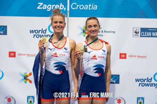 Claire BOVÉ AS Mantaise aviron coupe du monde Zagreb 2021