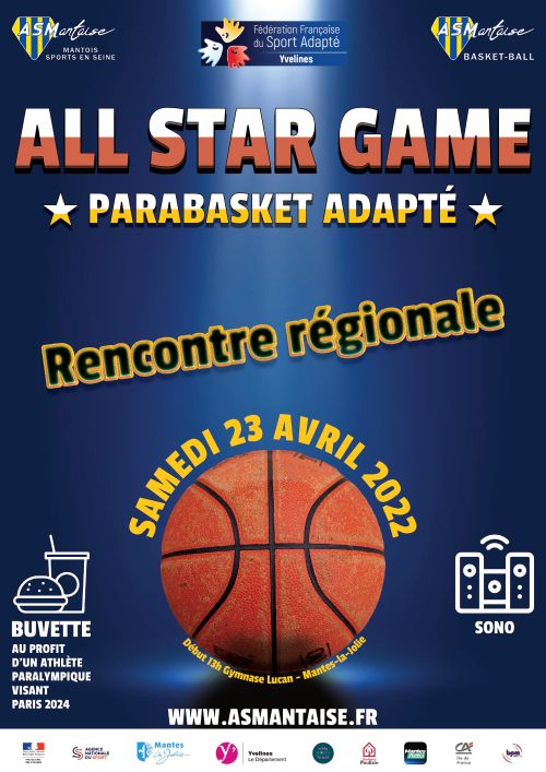 All Star Game Parabasket adapté 2022 as mantaise