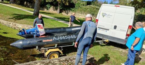 Plongée septembre 2022 mise à l'eau