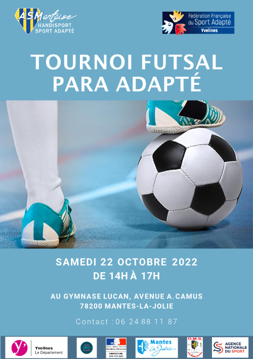Tournoi Futsal Para Adapté 2022 AS Mantaise