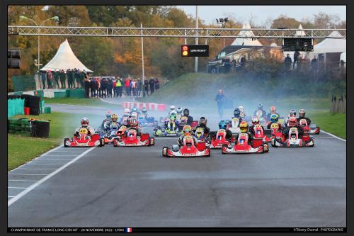 AS Mantaise karting novembre 2022 course