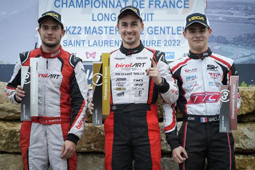 AS Mantaise karting novembre 2022 podium