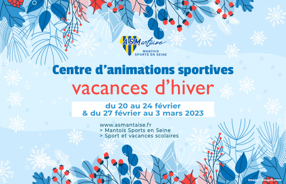 AS Mantaise Mantois Sports en Seine vacances hiver 2023