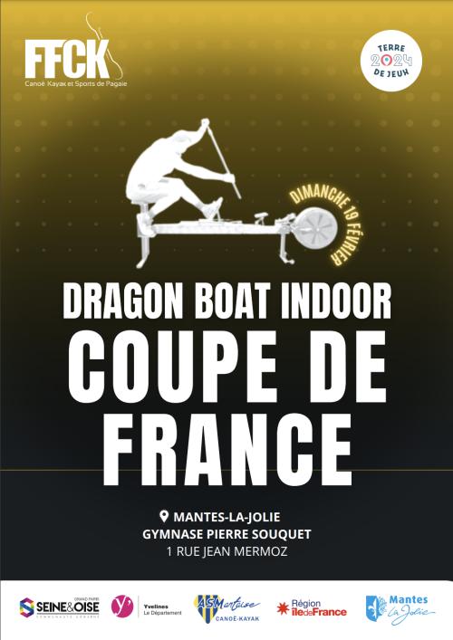 AS Mantaise canoe kayak coupe de france dragon boat février 2023