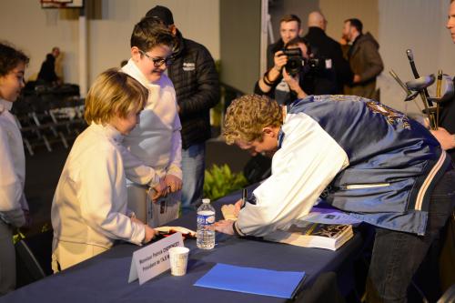 Assemblée Générale AS Mantaise autographe Julien MERTINE escrime