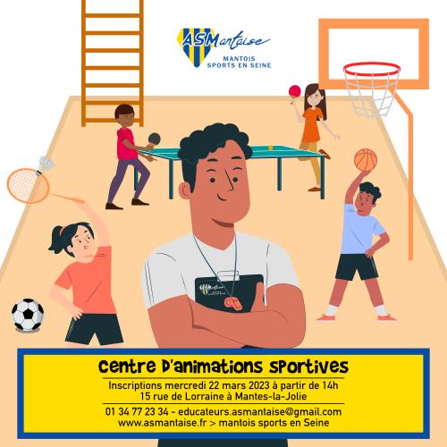 Centre Animations Sportives printemps 2023