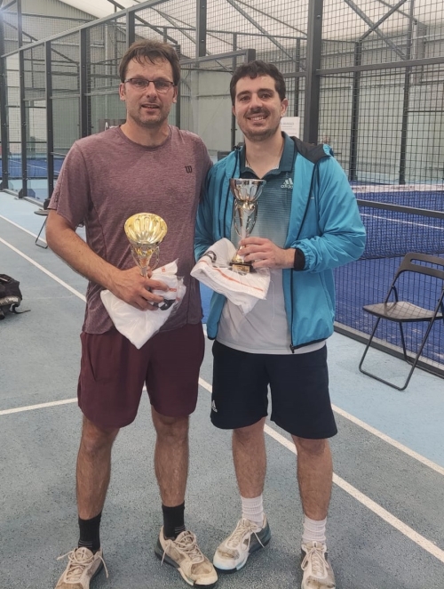 AS Mantaise Tennis Padel mai 2023 Julien BLOT et Romain FERREIRA