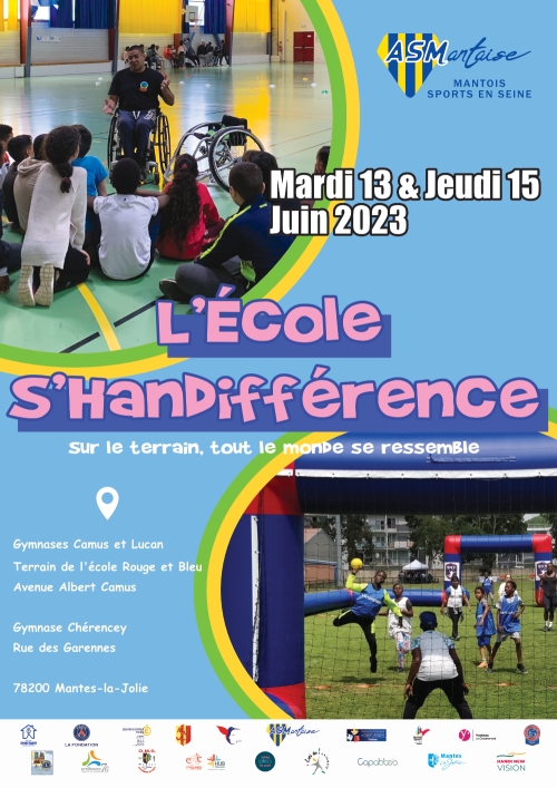Ecole S'Handifference 2023 affiche