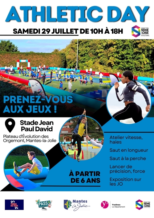 Athletic Day Mantes la Jolie 29 juillet 2023