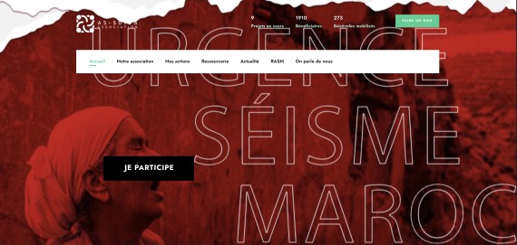 Solidarité séisme au Maroc