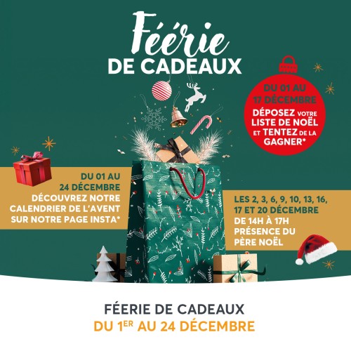 Noël 2023 chez Aushopping Mantes-Buchelay