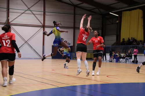 Handball féminin : Les Mantaises prennent leur revanche sur Malakoff ! Victoire arrachée 28-25 après un match palpitant. Fierté et esprit d'équipe au rendez-vous !