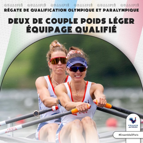Claire BOVÉ et Laura TARANTOLA qualifiées pour Paris 2024