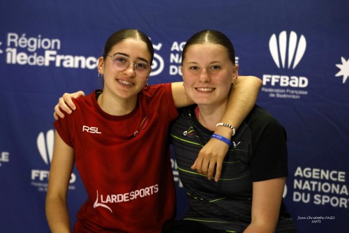 Joueuses AS Mantaise Badminton mai 2024