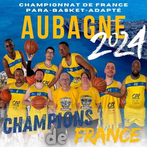 équipe para basket adapté as mantaise