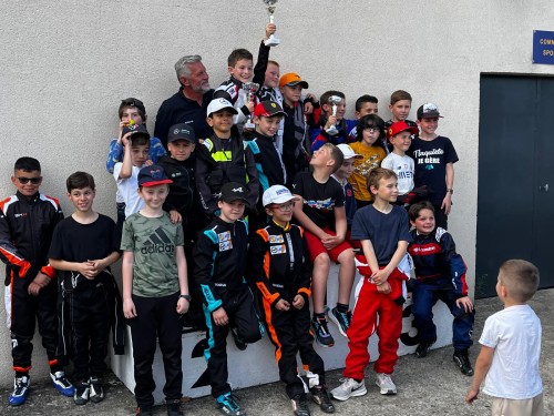 podium karting