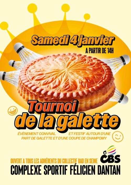 Tournoi de la galette AS Mantaise Badminton