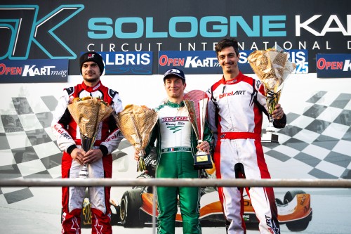 Nicolas MASLE en KZ2 à Salbris février 2025
