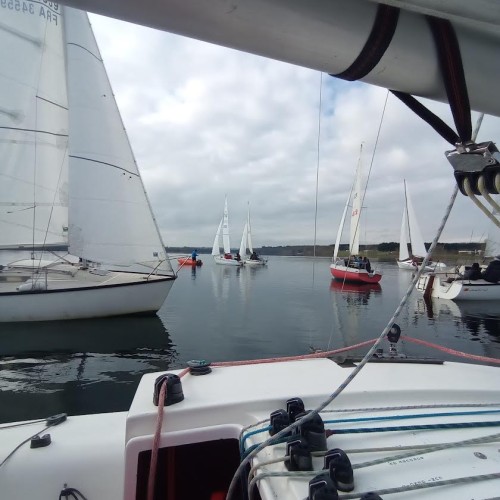 Entraînement de février 2025 de l'AS Mantaise Voile