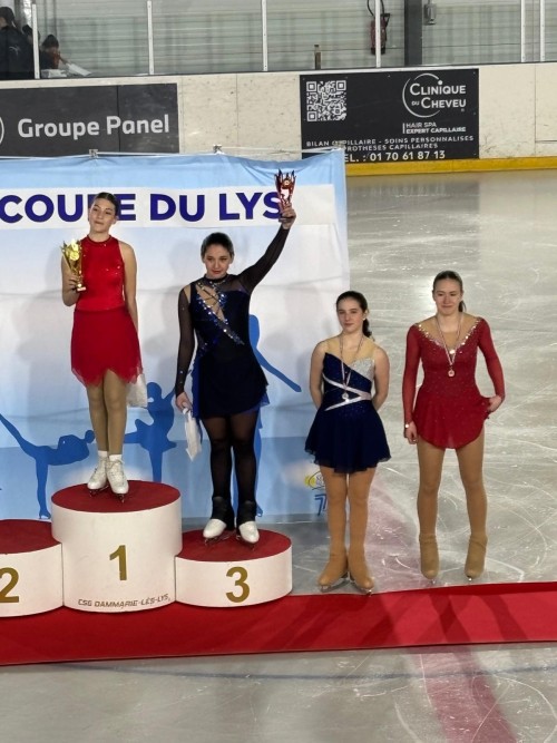as mantaise patinage artistique coupe du lys mars 2025