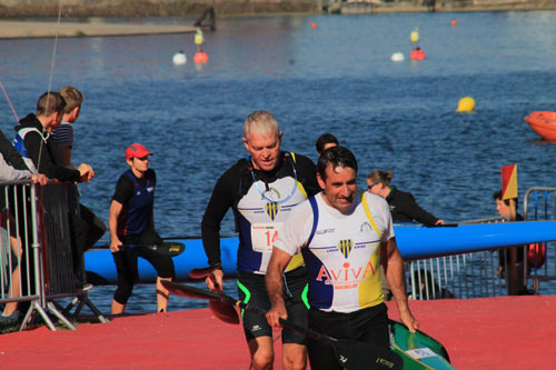 Marc BEDEE Patrick LEFOULON championnat de France marathon kayak 2016