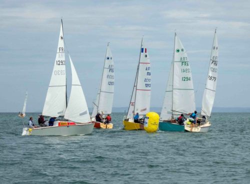 Régate de voile à Ouistreham