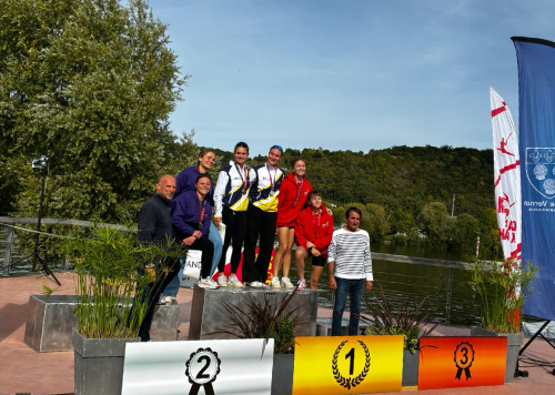 Salya et Loulia LEFOULON sur le podium en marathon