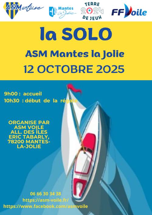 ASM Voile régate La Solo 2025