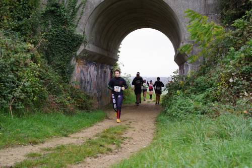 Trail Malassis Tour passage du tunnel