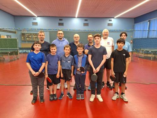 stage d'octobre de tennis de table à Mantes-la-Jolie
