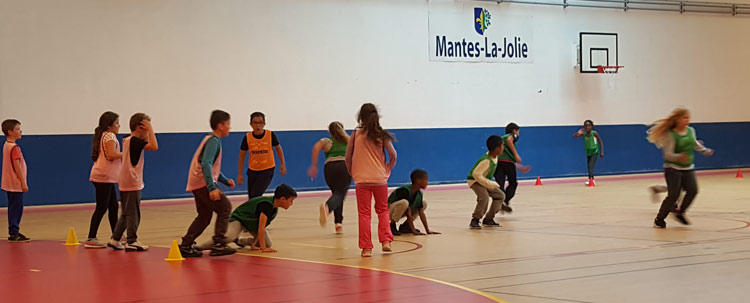 Activité périscolaires multisports AS Mantaise Mantois Sports en Seine