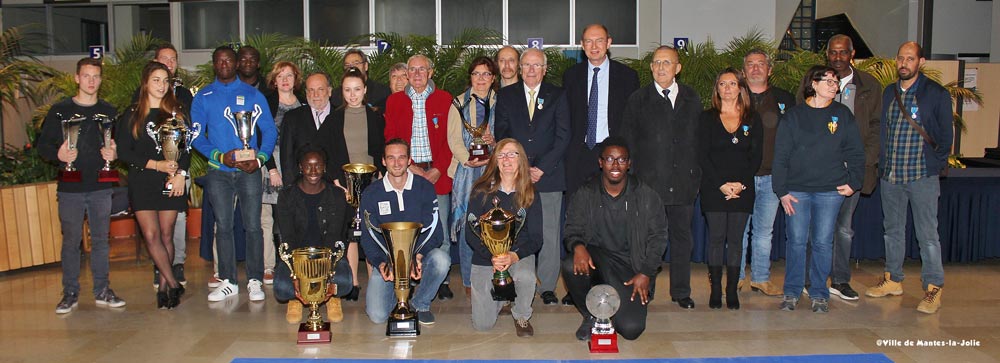 Trophées Sportifs de la Ville de Mantes la Jolie AS Mantaise Octobre 2016