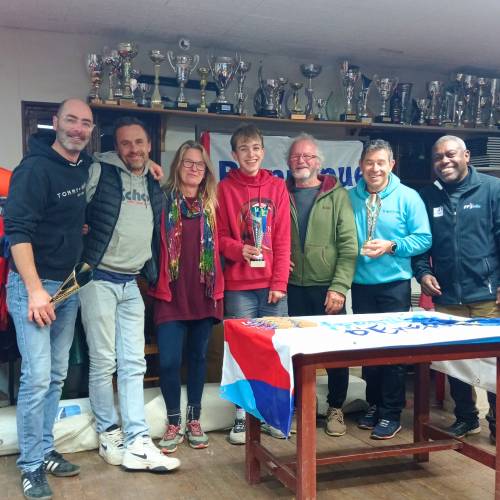 Récompenses de la régate du club 2025