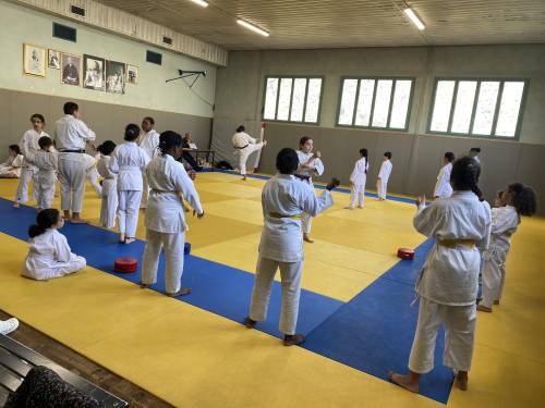 Passage de grade AS Mantaise karaté février 2026