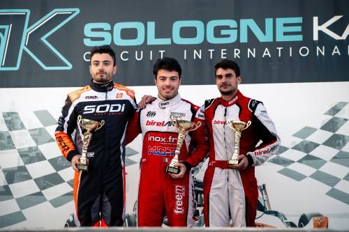 AS Mantaise Karting J2 Salbris podium KZ2 Nicolas MASLE