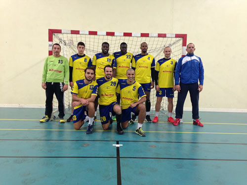 Senior Masculin 1 as mantaise handball 15-16 octobre 2016
