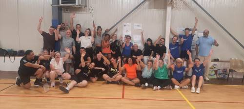 Challenge entreprise badminton AS Mantaise