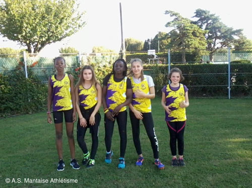 Challenge équip'athlé benjamines asmantaise octobre 2016 2