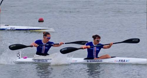 Loulia LEFOULON K2 500m Championnat Europe Szeged 2026