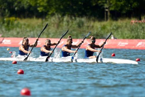 Salya LEFOULON K4 dames mondial 2026 Poznan