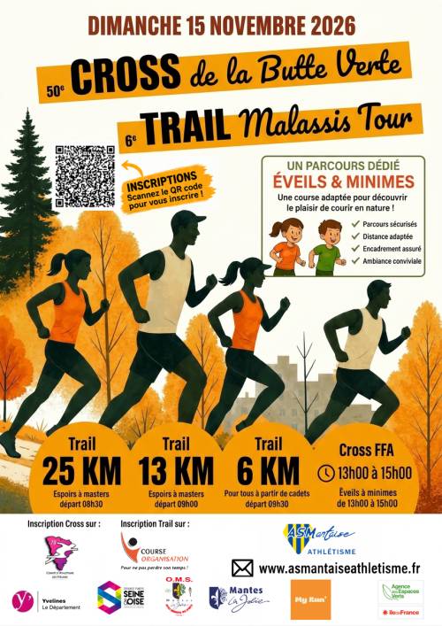 Cross de la Butte Verte et Trail Malassis Tour 2026
