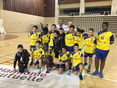 ASMantaise handball -13 ans Mondialito janvier 2017
