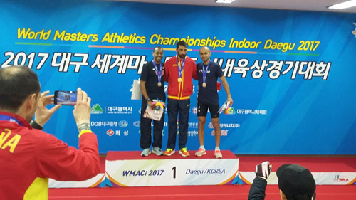 Mohammed MERROUNE Bronze Daegu 2017 athlétisme 2017 asmantaise