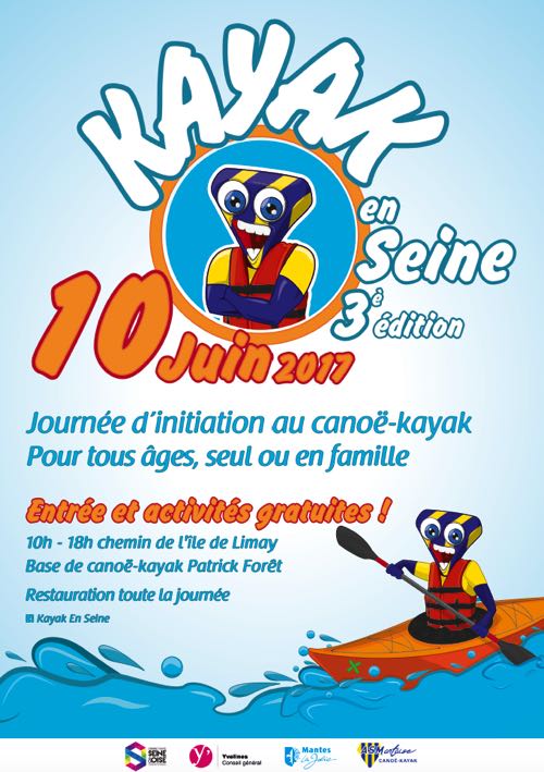 Fête Kayak en Seine 2017 AS Mantaise Canoe Kayak