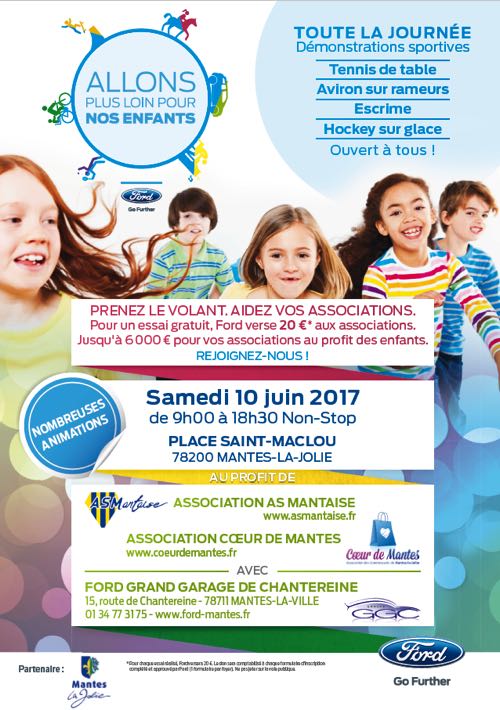 Allons plus loin pour nos enfants Ford AS Mantaise 2017