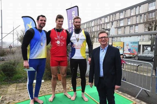 Franck LE MOEL podium Boulogne-sur-Mer 2018