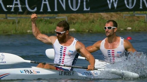 Franck LE MOEL championnat du monde 2018 K2 200m