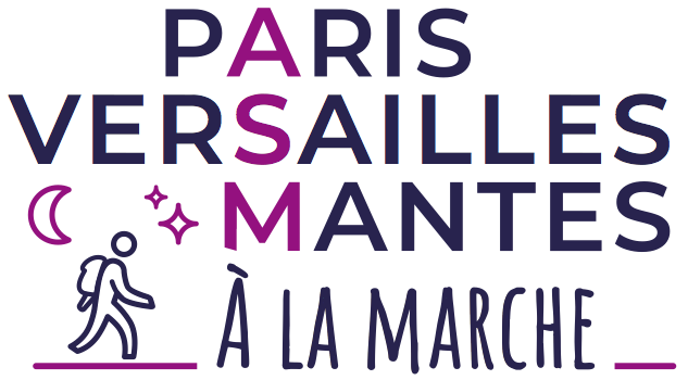 Logo Paris-Versailles-Mantes à la marche